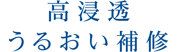 高浸透うるおい補修