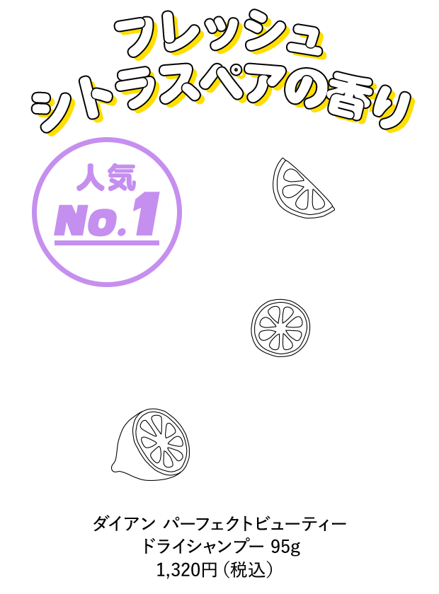 フレッシュシトラスペアの香り
