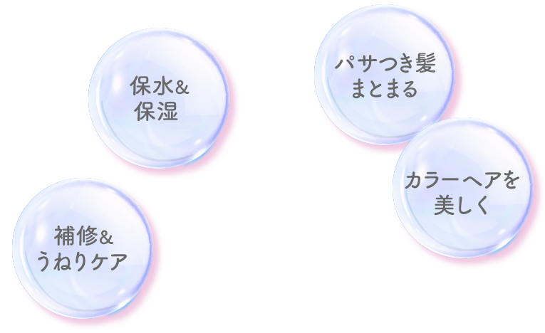 カラーによるパサつきが気にあるあなたに　ダイアンのハイダメージケアシリーズ新登場