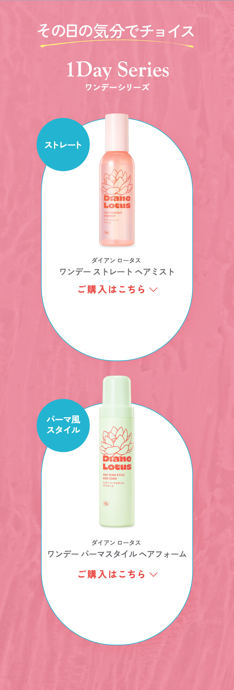 その日の気分でチョイス　1Day Series ワンデーシリーズ