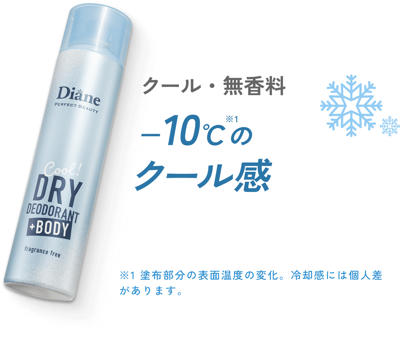 クール・無香料 -10℃のクール感